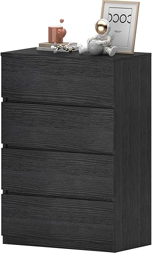 Miniatura 16 de furtble Cómoda de 3 Cajones, Cómoda Pequeña para Clóset, Mesa de Noche de Madera Blanca para Dormitorio, Cajonera Mesa Lateral Gabinete de