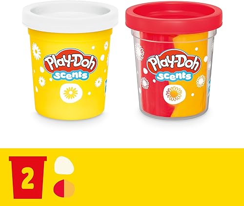 Miniatura 6 de Play-Doh Juguete de flores de girasoles y margaritas, kit de manualidades para niños, regalos para niñas y niños mayores de 3 años