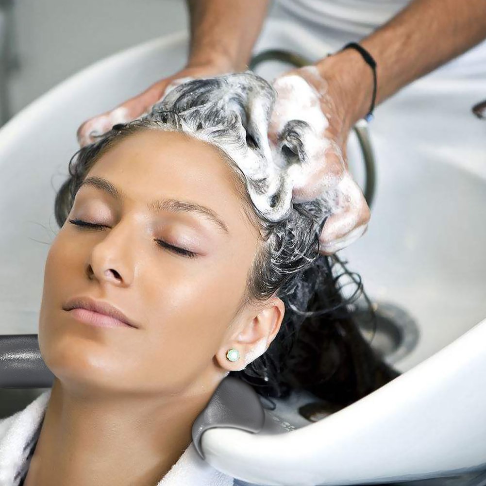 Silikonowa Poduszka Pod Kark do Umywalki Fryzjerskiej, Ochrona Karku do Mycia Włosów, Akcesoria Fryzjerskie do Salonu Spa