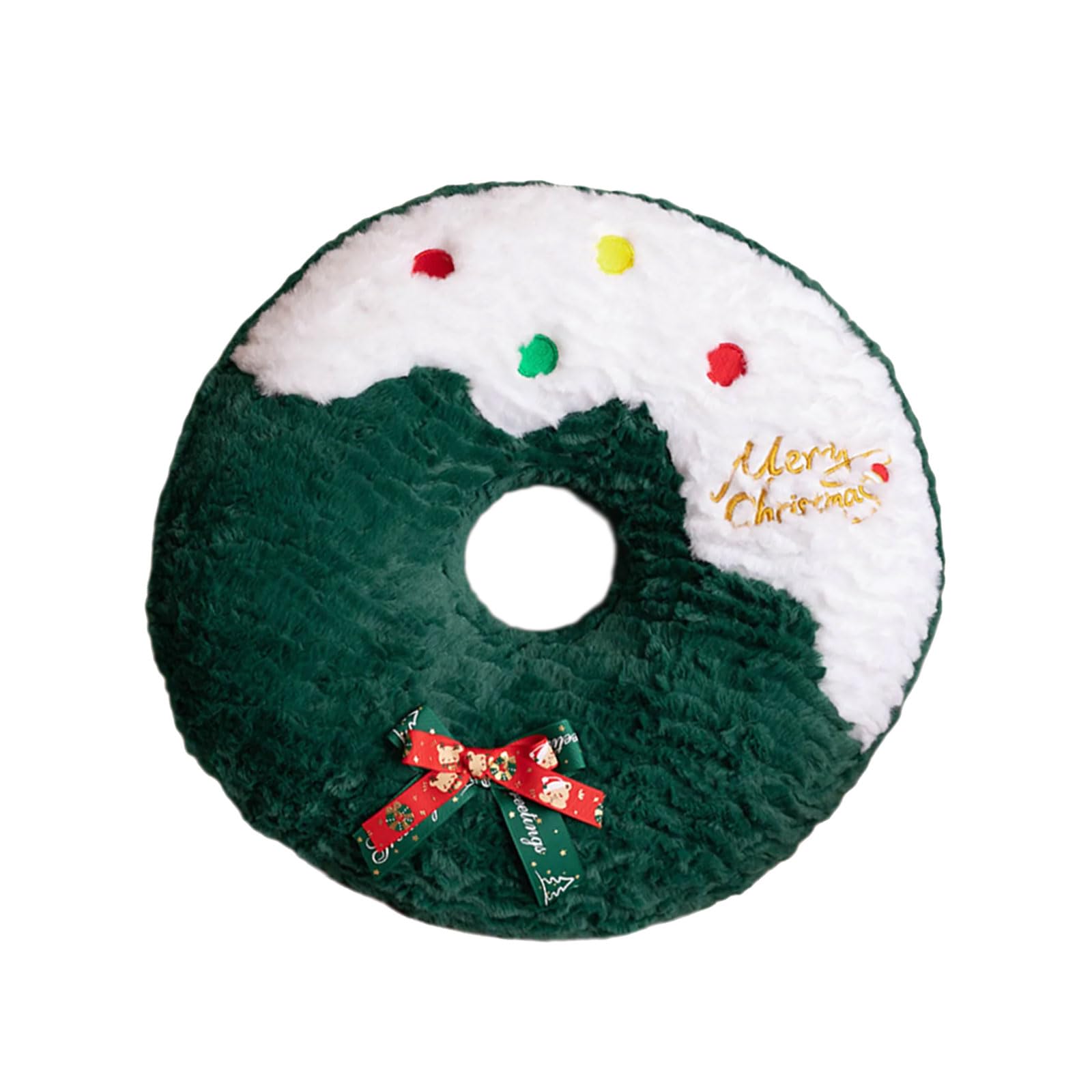 Jazuaiao Chriatmas Themed Throw Pillow Cushion Soft Plushie Pillow for Couch and Vehicle Comfortable Home Decoration Cushion