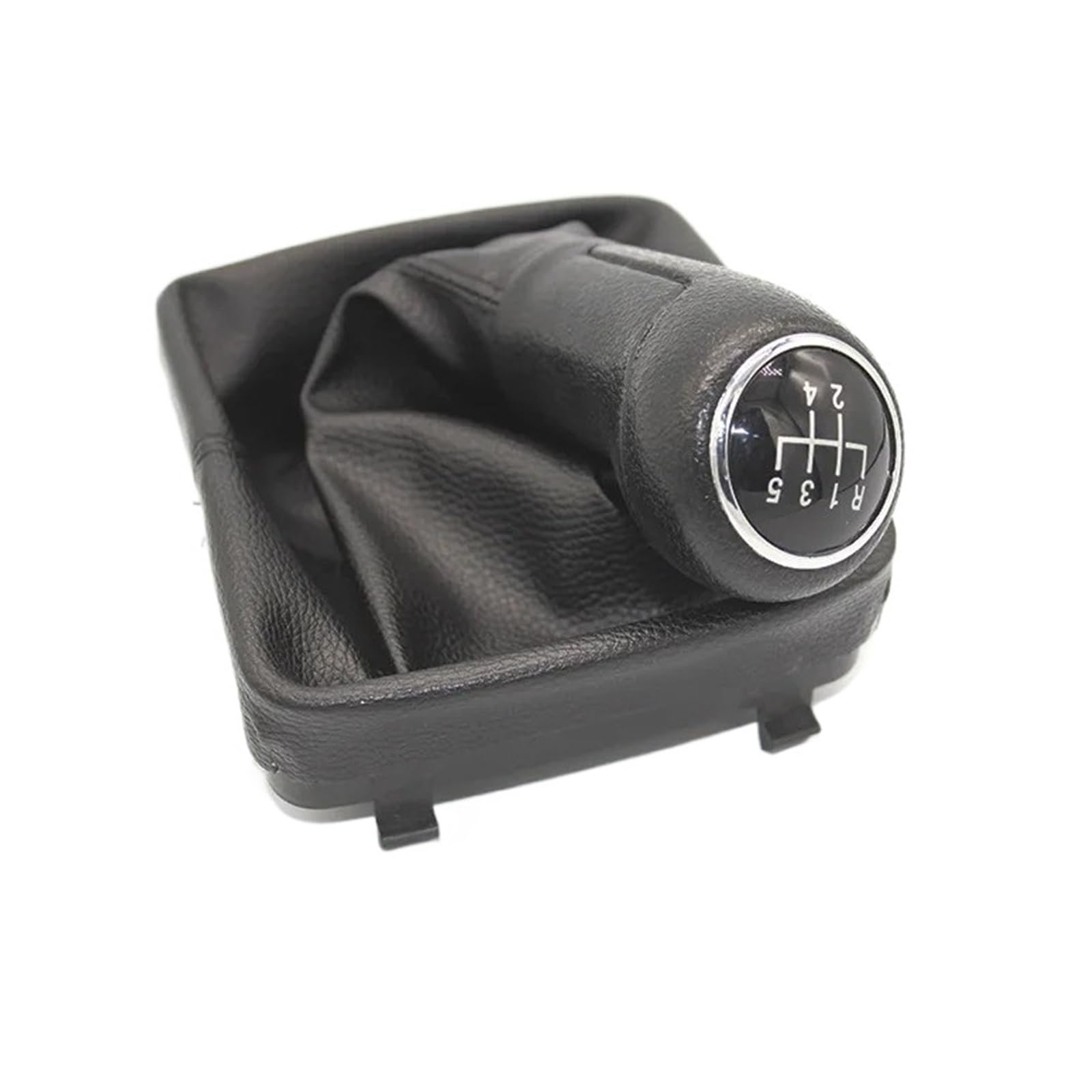 XZCVTYW Car Lever Gear Shift Knob for Polo 9N 9N2 2002 2003 2004 2005 2006 2007 2008 2009 PU Car Manual Shifter Knob