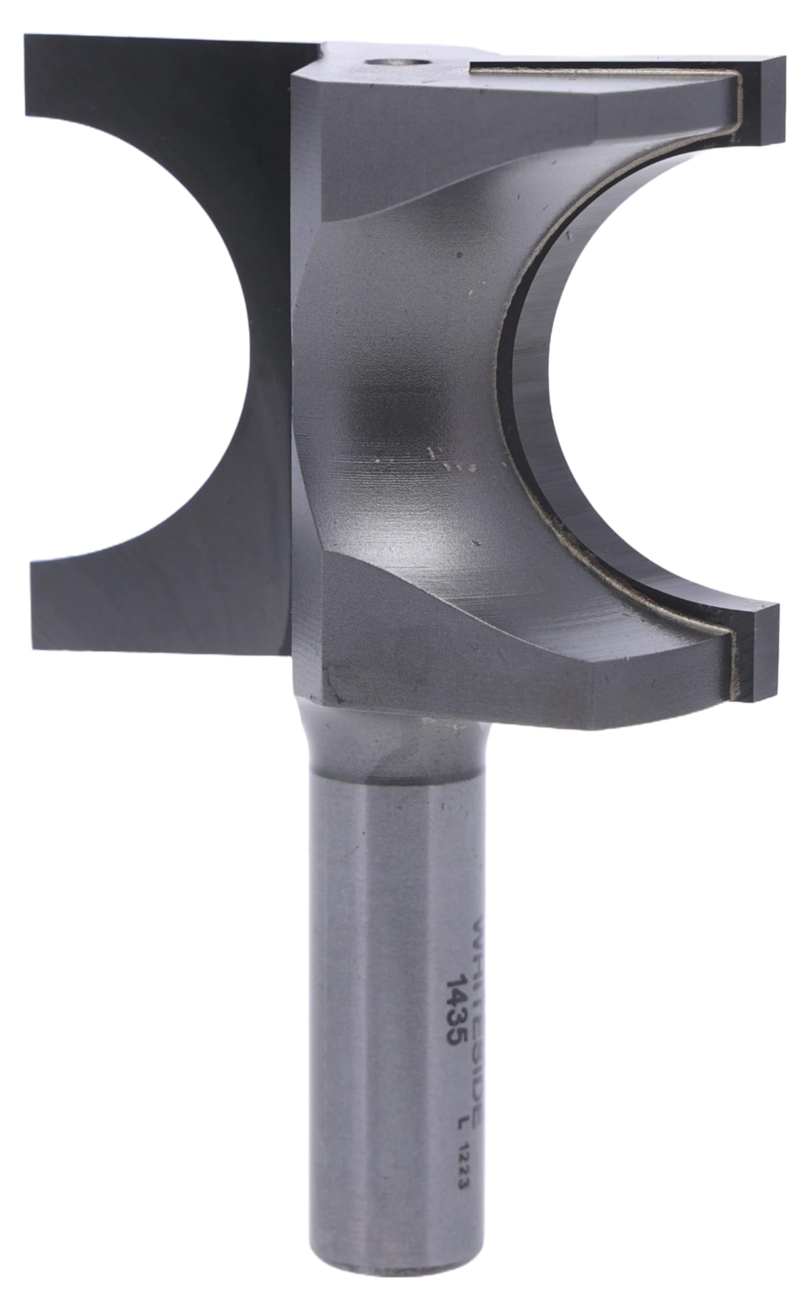Whiteside Router Bits 1435 półokrągły bit o promieniu 1,5 cm i długości cięcia 3,5 cm