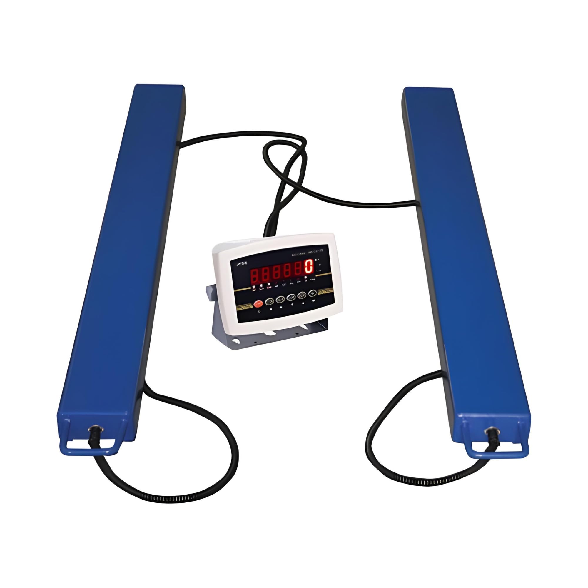 Barres Peseuses Industrielles 3T – 120 cm – Haute Précision 1 kg – Affichage LED – Mobilité & Robustesse – Idéal Logistique et Industrie