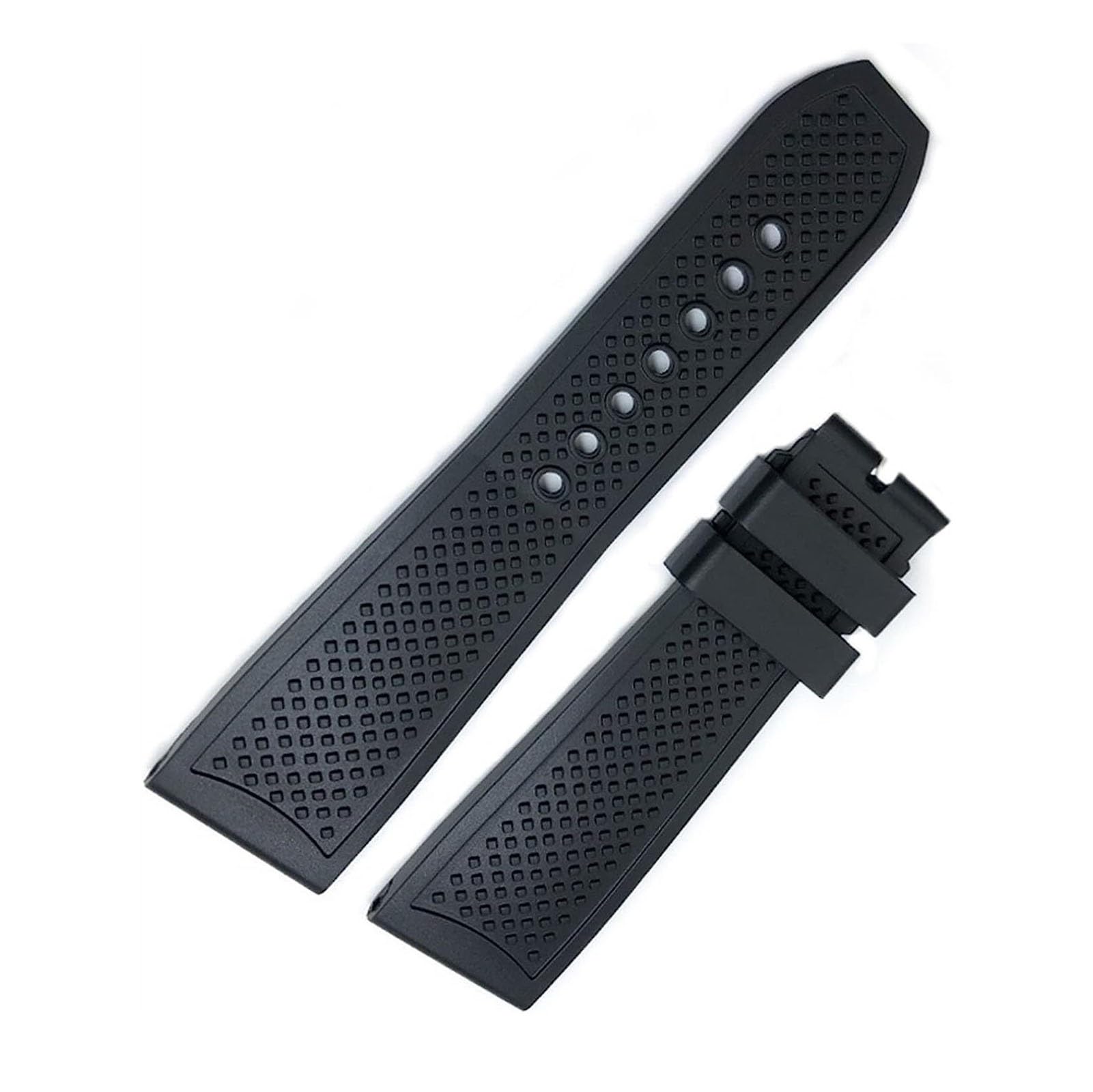 Cinturini in gomma per CARTIER CALIBRE DE SERBATOIO SOLO SANTOS Cinturino per orologio impermeabile 22mm 23mm 24mm