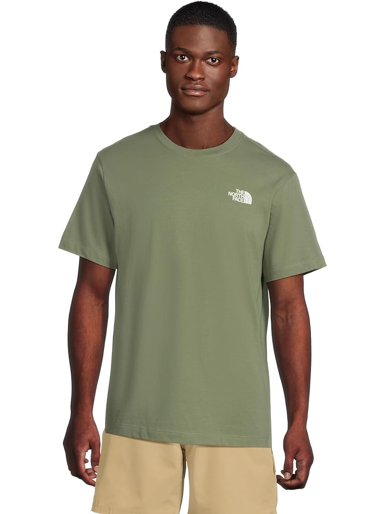Olive The North Face Evolution Box Toss Fill Short Sleeve Tee Graphic