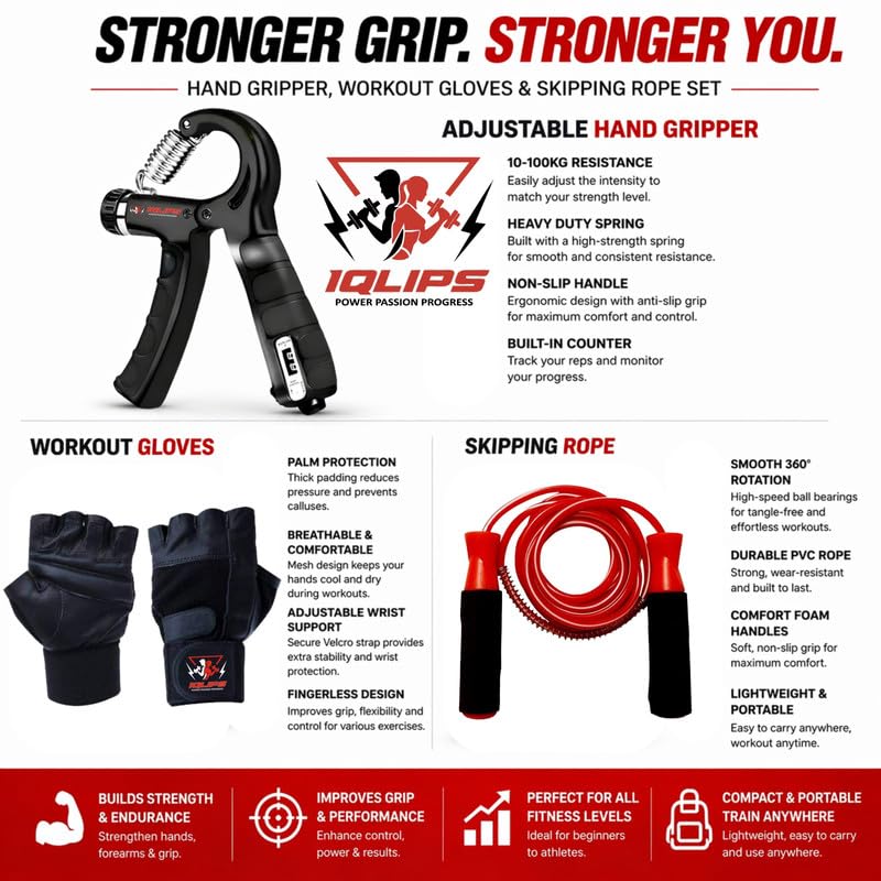 Image of Steel Weight Plates Combo 25KG Home Gym Set, Fitness Kit with 5Ft Straight Barbell Rod, 3Ft EZ Curl Rod, Pair Dumbbell Rods, Locks, Gym Gloves, Gripper & Skipping Rope
