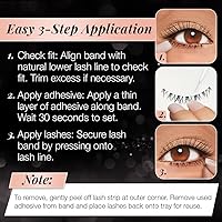 Vista 6 de Ardell Pestañas inferiores XOXO