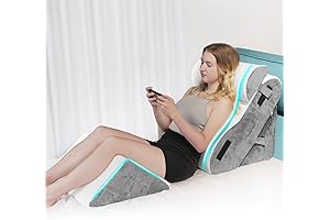 Orthopedic Wedge Pillow Set: Adjustable Support for Comfort and Pain Relief