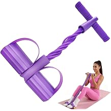 8 Tube Resistance Band with Handles,Multifunction Fitness Equipment,Durable TPE Tension Rope for Full-Body Workout, Abdomen,Waist,Arm,Leg