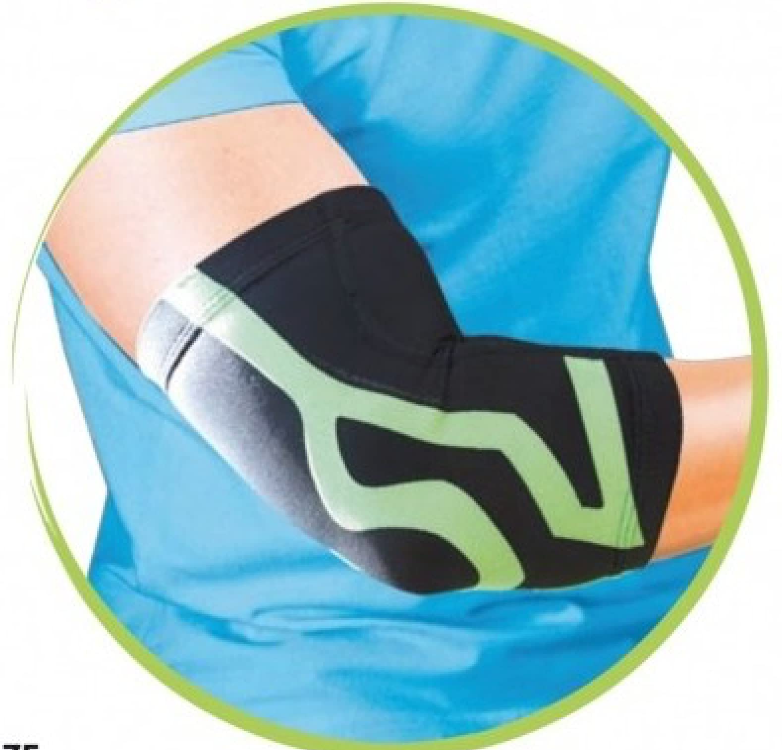 Codera deportiva elástica Power Band Taping Art.487 Talla L 27-32 cm. ORIONE