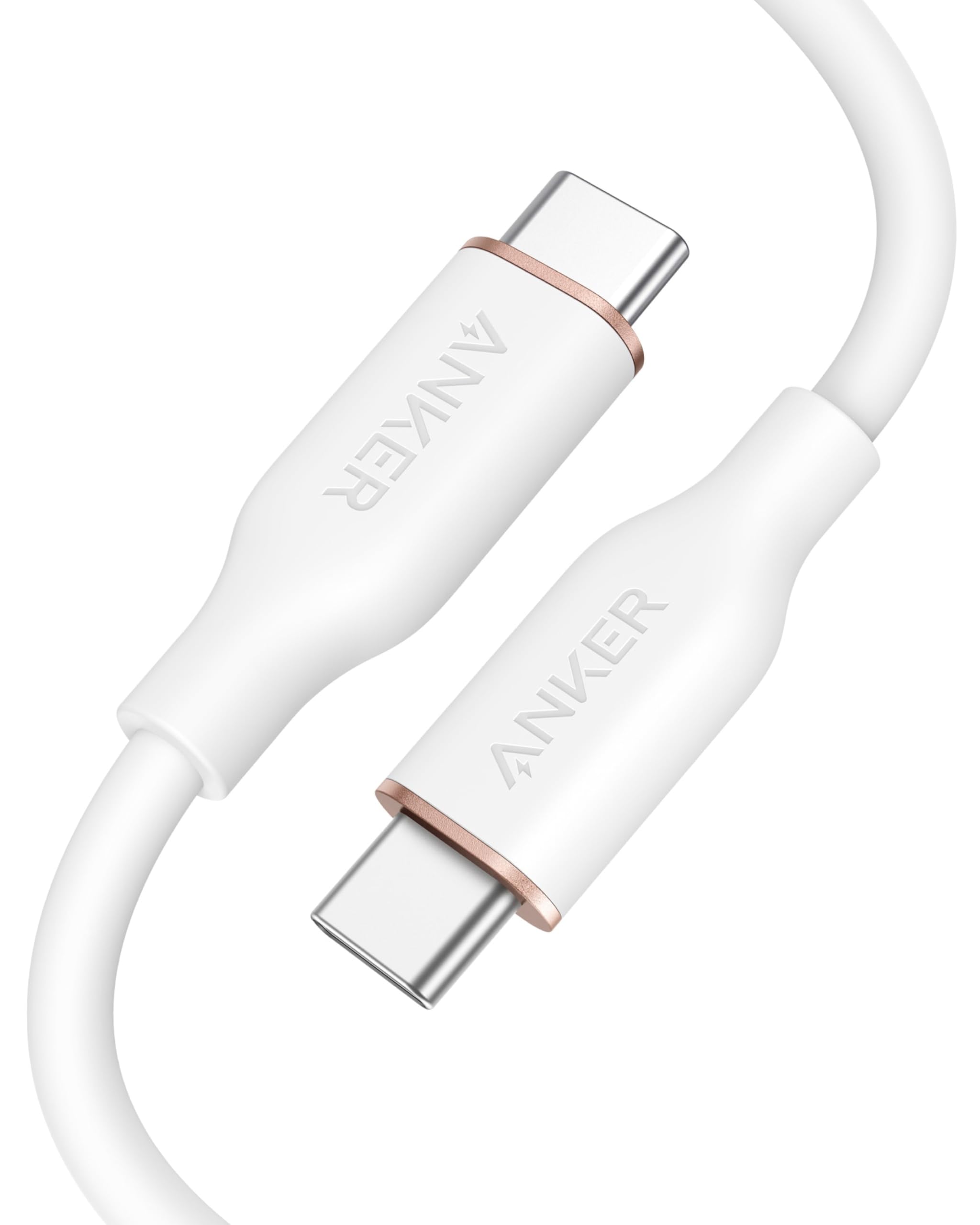 Anker USB-C to USB-C Cable, 643 Cable 100W 3ft, USB 2.0 Type C Charging Cable Fast Charge for iPhone 16 Pro/16 Pro Max/16/16 Plus, MacBook Pro/Air, Smasung S25/S24/23, Xiaomi, Vivo, Oppo and More