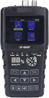 Satellite Signal Meter, Satellite Signal Finder 2.4 Inch Screen for Signal Measurement (US Plug)