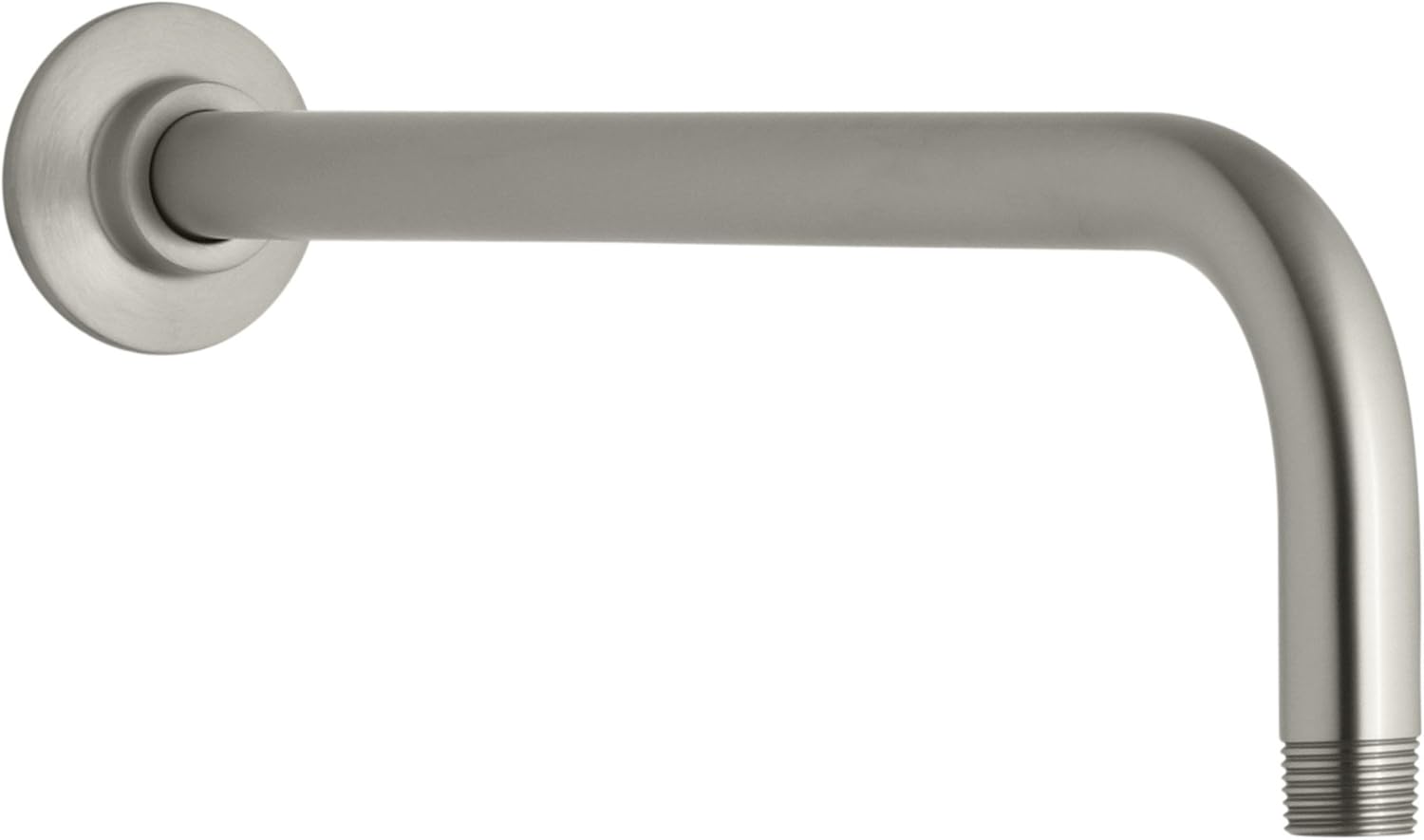 KOHLER K10124Bn Right Angle Showerarm, Vibrant Brushed Nickel, Shower