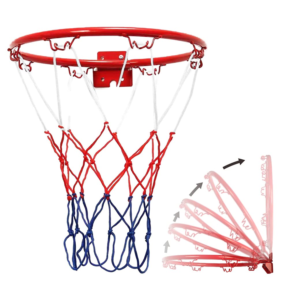 Aros de Baloncesto de Interior - aro de Baloncesto para Interiores de 12,6 Pulgadas - aro de Baloncesto, Tablero Trasero, Juego de Entrenamiento Deportivo, Regalo de cumpleaños