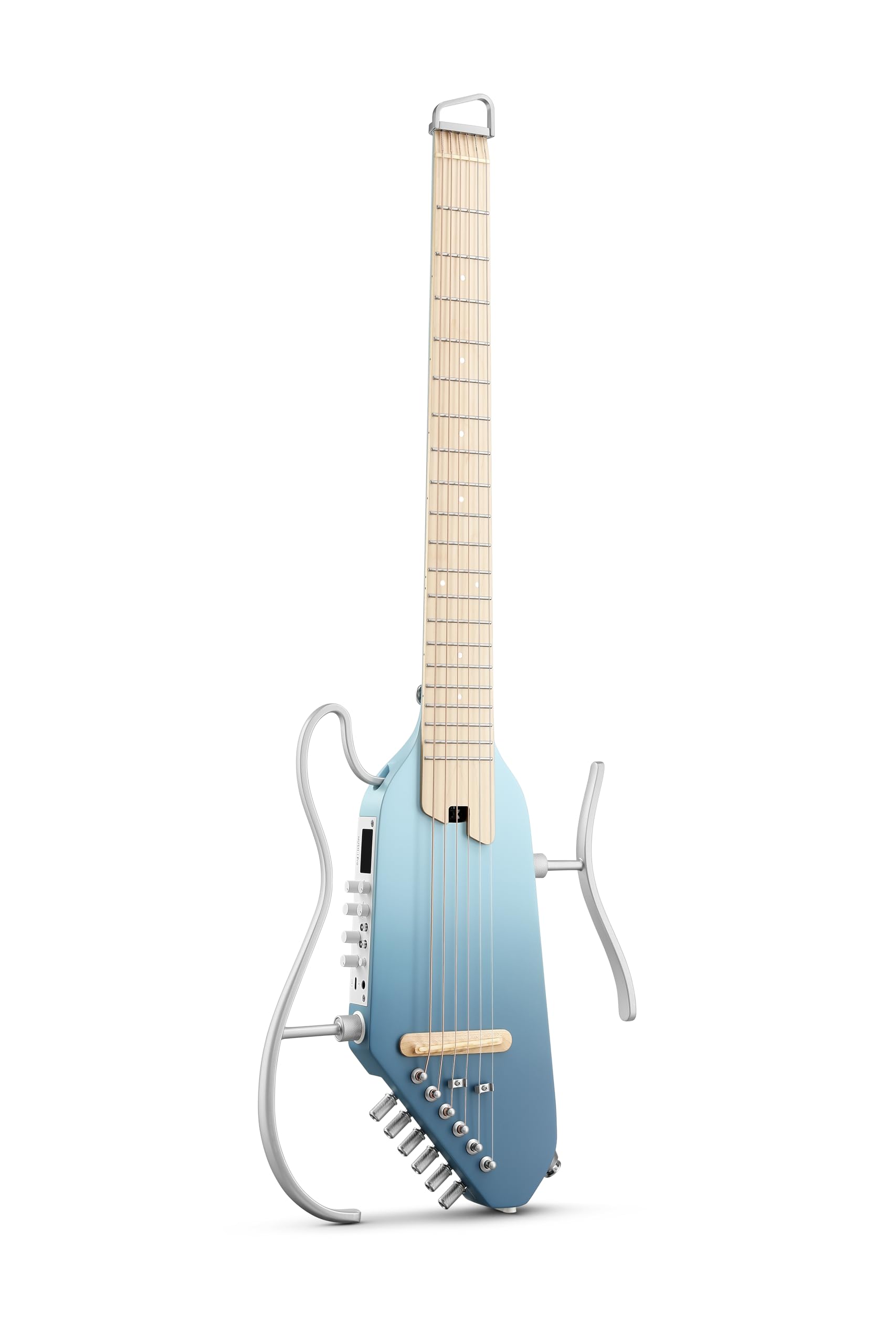 acoustic guitar hush i pro travel kit blue