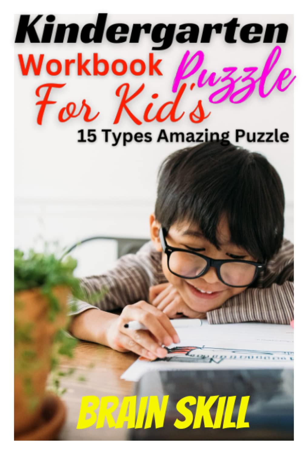 Buy Kindergarten puzzle Workbook Kindergarten and 1st Grade Workbook