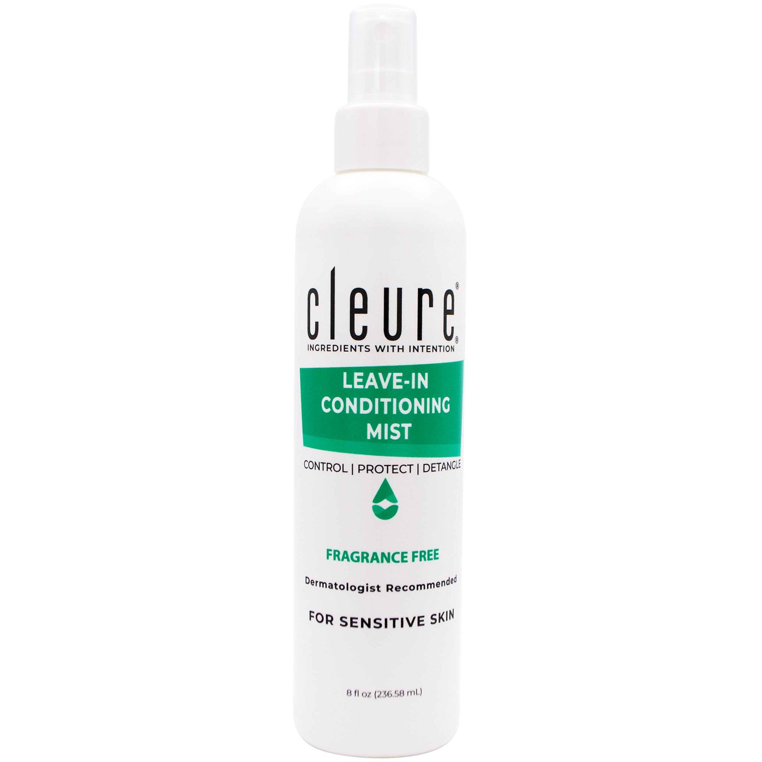 Amazon.com : Cleure Fragrance Free Leave-In Conditioner, Dry