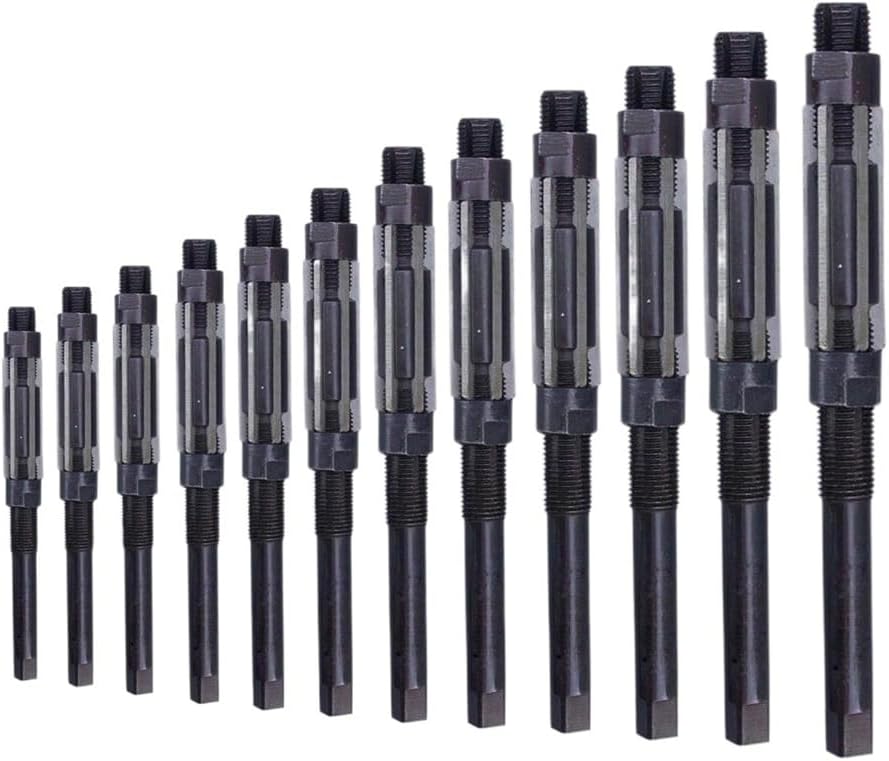 1PC Adjustable Hand Reamer HSS Size Range Alloy Steel Reamer Hand Reamer Machine Cutting Tools (10/12/15/17/19/20/21/23/25/26mm)(23-26)