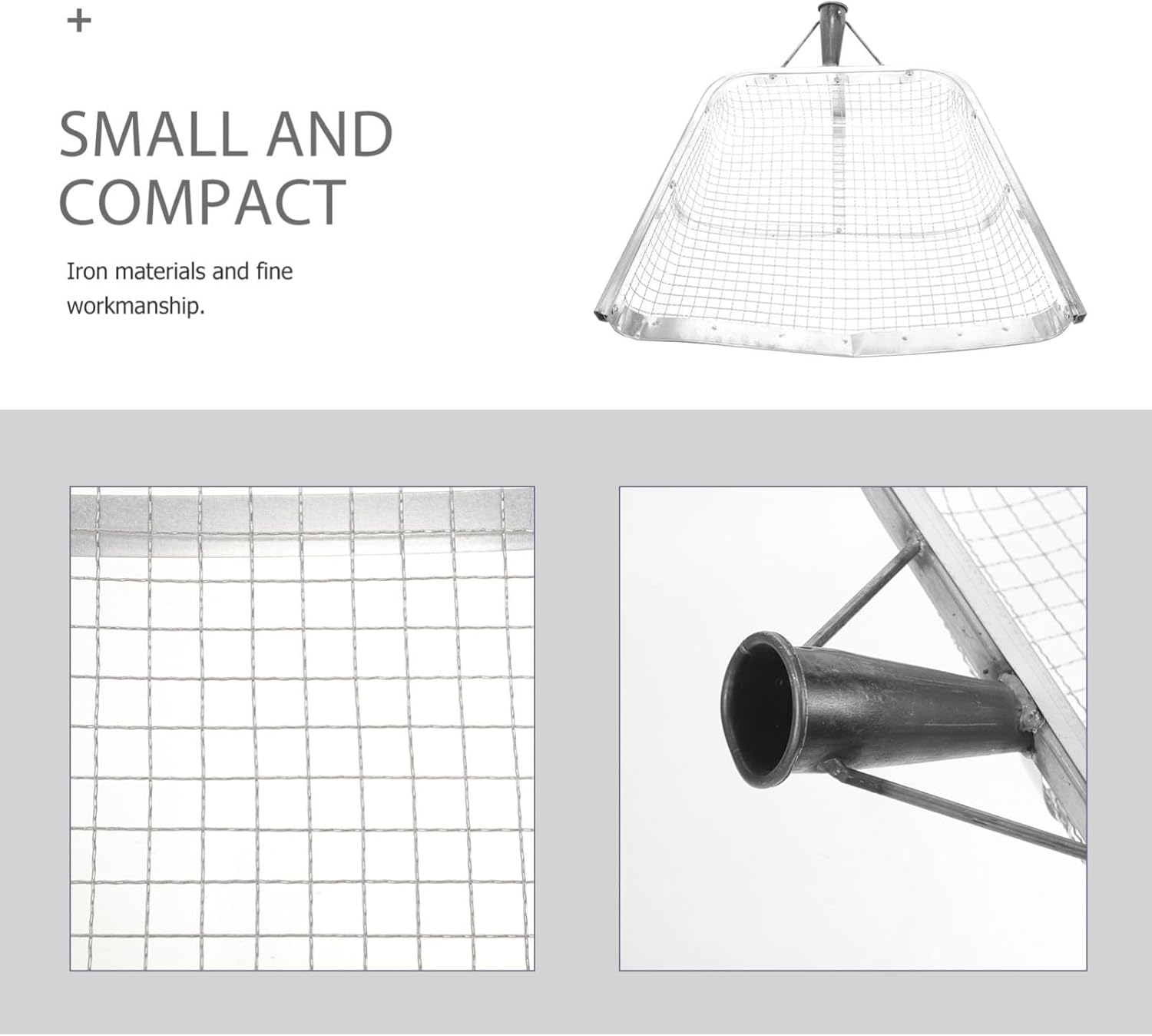 Small Shovel Soil Sieve Corn Sifting Tool Practical Hand Tool for Farming