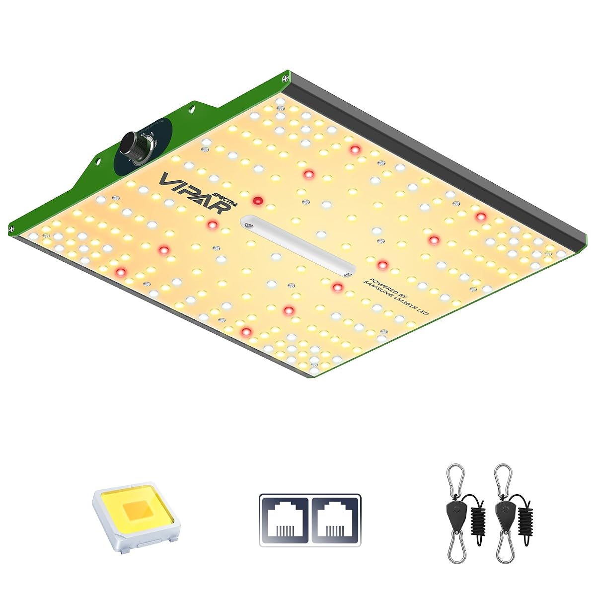 VIPARSPECTRA P1000 LED Grow Light - Full Spectrum, Samsung LM301B Diodes,