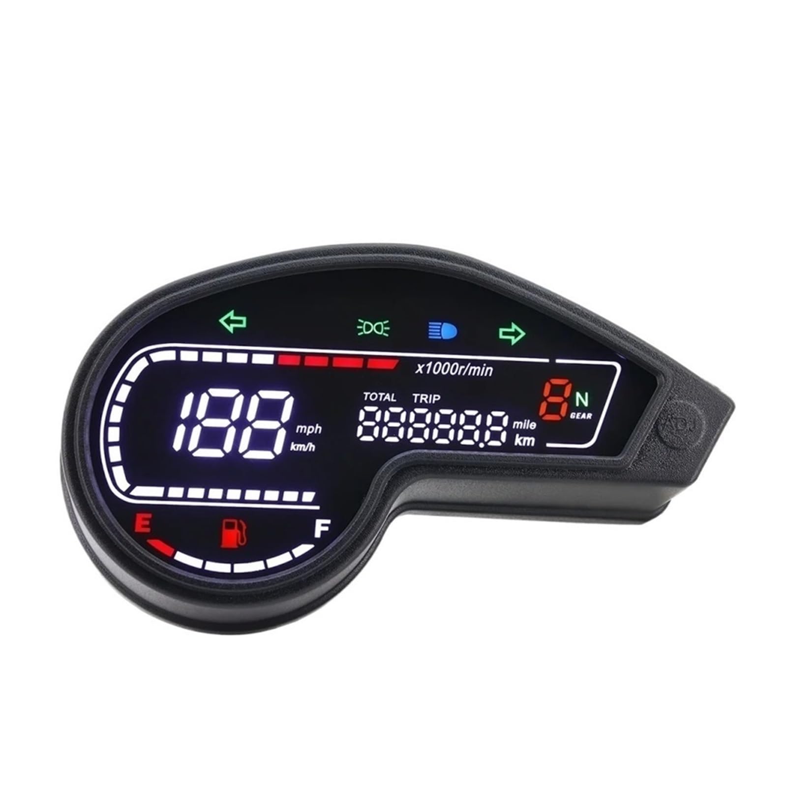 Tablero de moto Cuentakilómetros digital para motocicletas NXR150 NXR125 Bros 2003-2014, accesorios para tacómetro y odómetro de Brasil