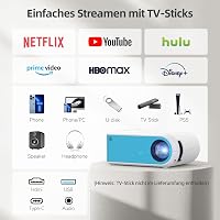 Nasin 1080P hordozható mini projektor HDMI USB Android iOS kompatibilis 5