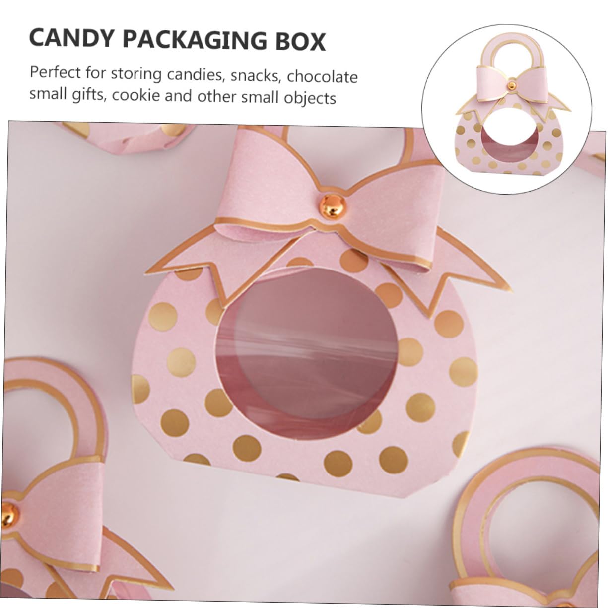 Healifty Scatole Da 50 Pezzi Scatola Di Caramelle Regali Ricordo Regali Nuziali Bomboniere Della Sposa Regalo Di Caramelle Mini Damigella D'onore Nozze Carta Pacco Regalo
