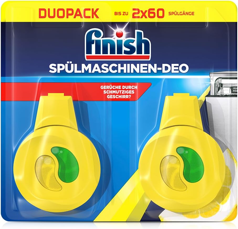 Finish – Finish Duplo Lemon Dishwasher Freshener