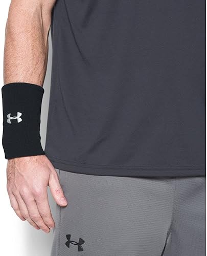 Miniatura 4 de Under Armour Paquete de 2 pulseras de rendimiento para adultos de 6 pulgadas