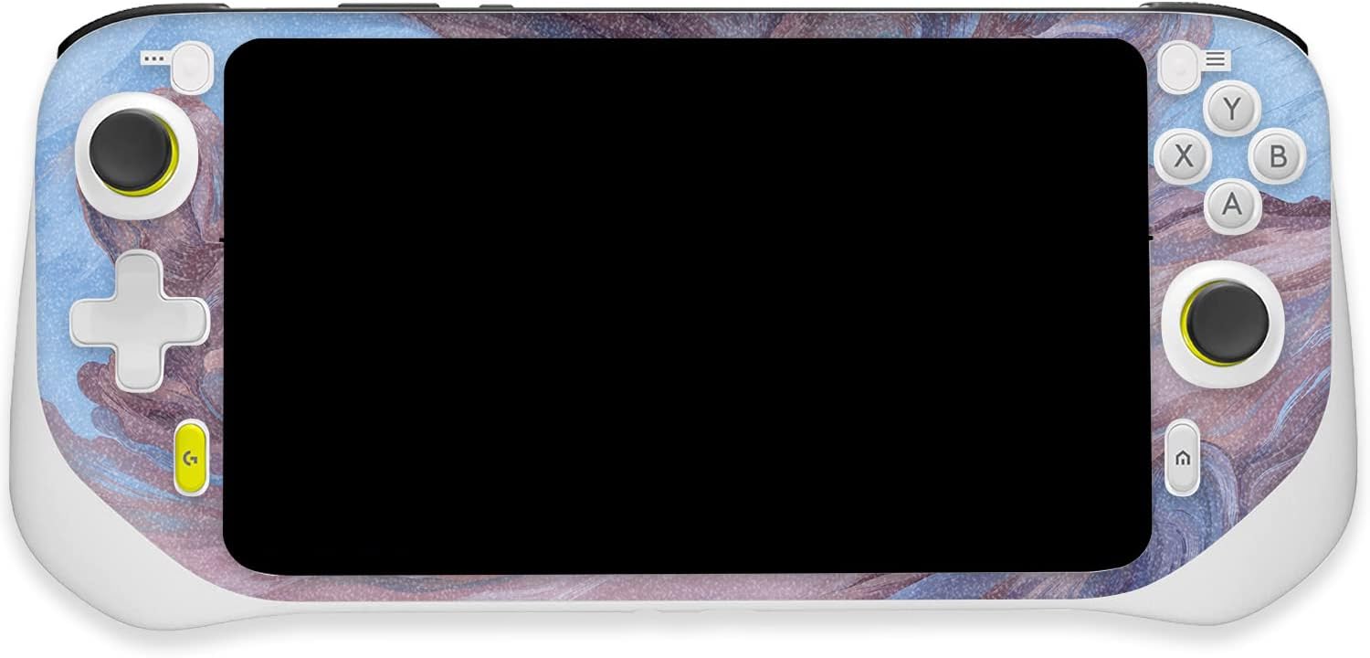 MightySkins Glossy Glitter Skin Compatible with Logitech G Cloud Gaming Handheld - Monsoon | Protective, Durable High-Gloss Glitter Finish | Easy to Apply, Remove, and Change Styles | Made in The USA