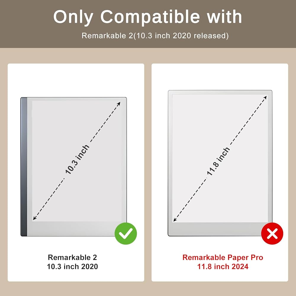 reMarkable 2 本体、カバー、ペン付き Amazon.com: CoBak Case for Remarkable 2 Paper Tablet - Lightweight