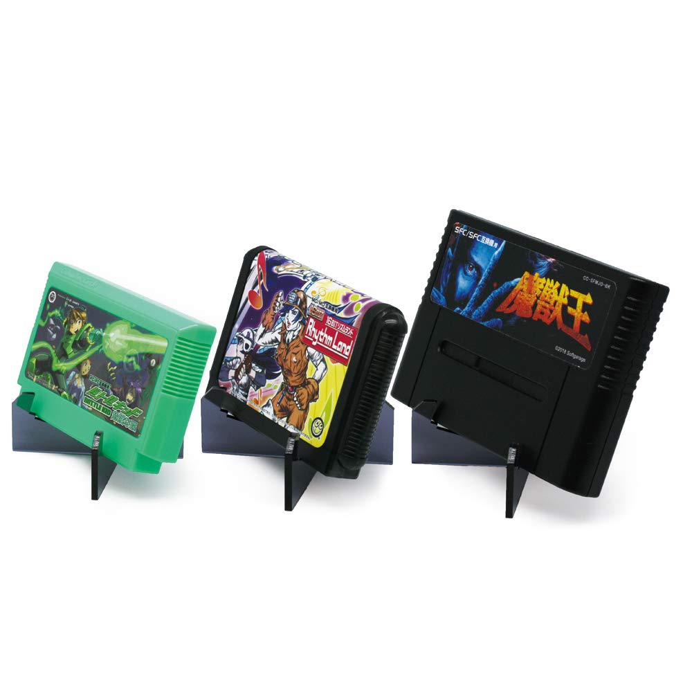 Amazon | 【FC/SFC/MDカセット用】アクリルスタンド(クリアグレー 