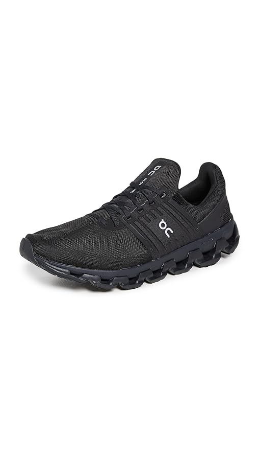 ウォーキング・ランニングウェア On-cloudswift3 Men's-28cm Amazon.com | On Men's Cloudswift 3 AD Sneakers, All Black, 7