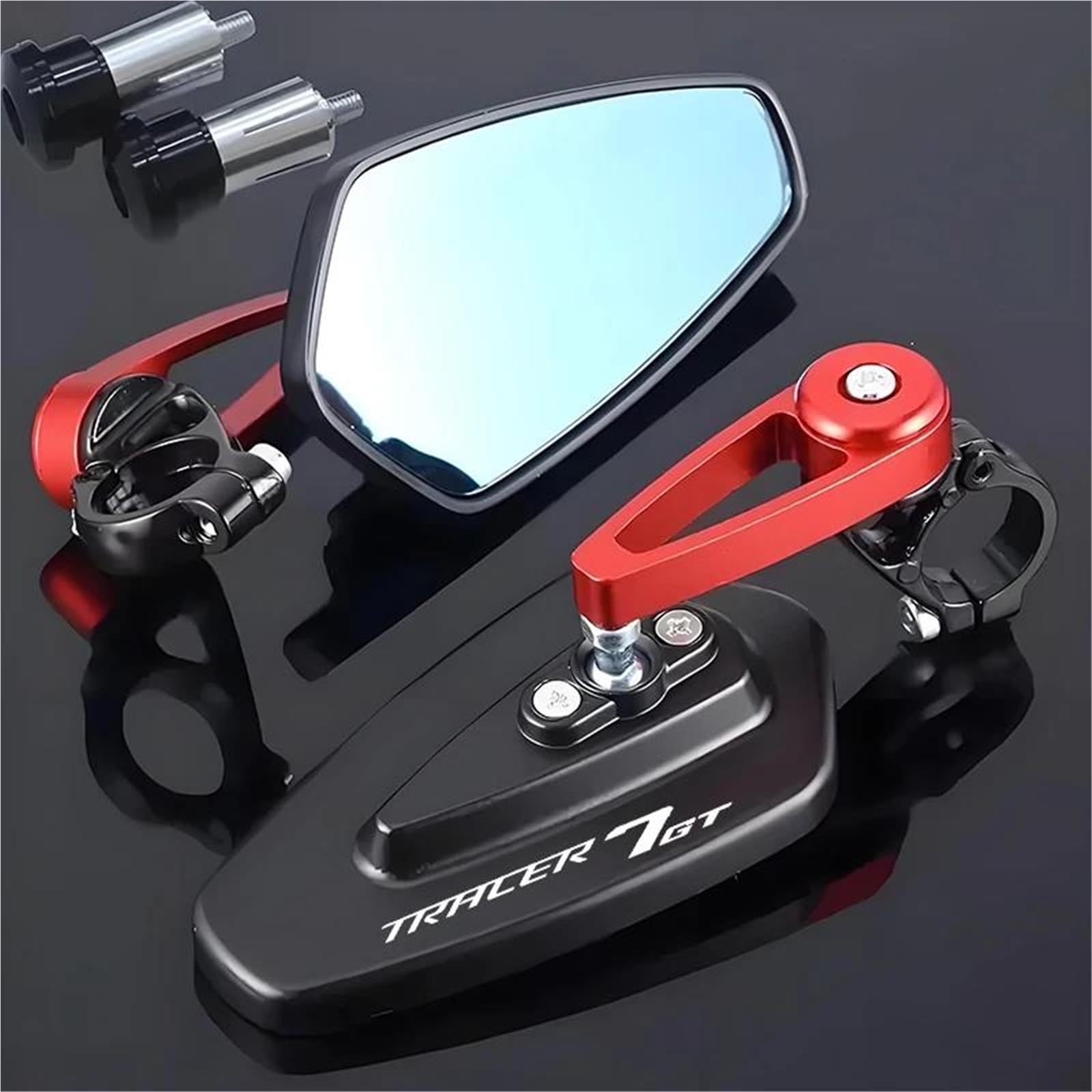 Espejos retrovisores para motocicleta Tracer 700 y GT manillar scooter 1 par