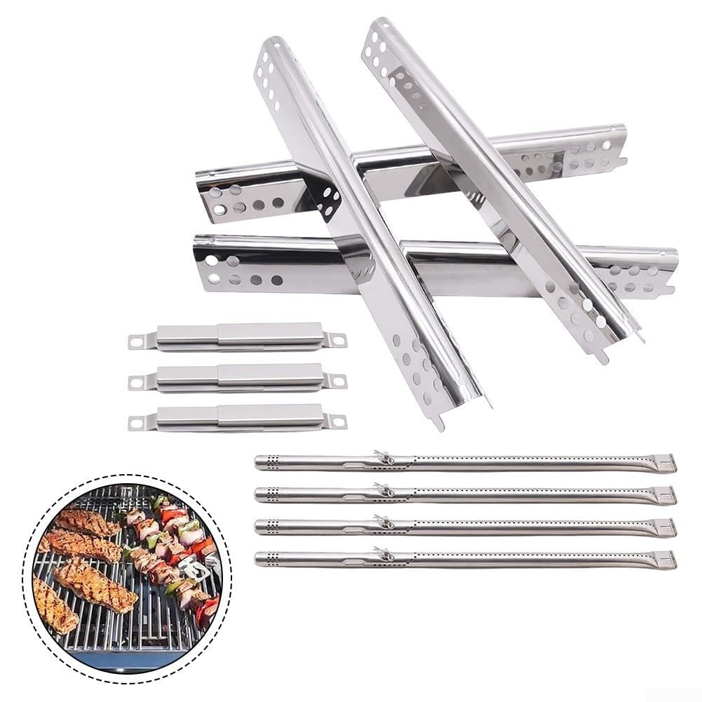 Grill Flame tamer Set con Coperchio bruciatore per Griglie Charbroil Performance 5 bruciatori 463347519 463275517 463243518 463347518 463373319 463243519