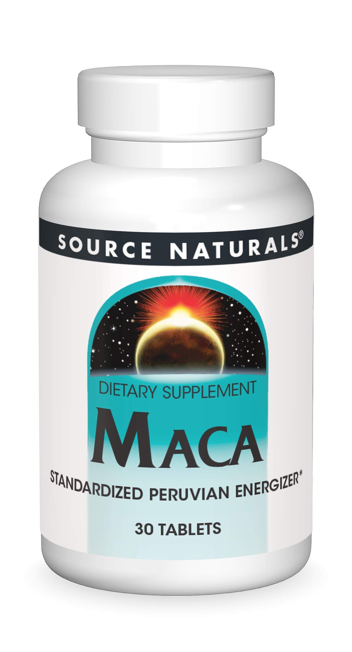 SOURCE NATURALS Maca 250 Mg Tablet, 30 Count