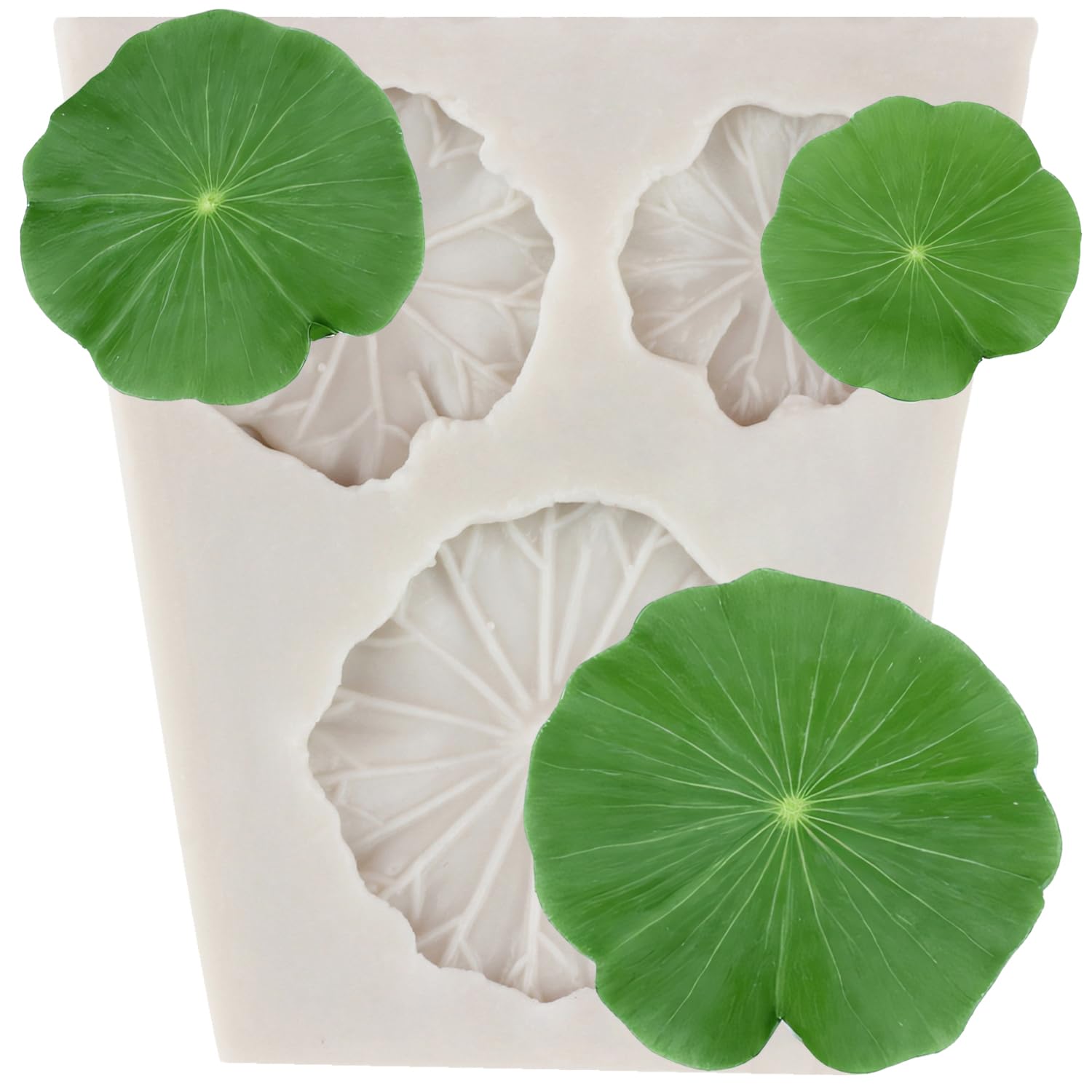 Lotus Leaf Fondant Silicone Moulds for Cake Decoration Cupcake Topper Candy Chocolate Polymer Clay Gum Paste