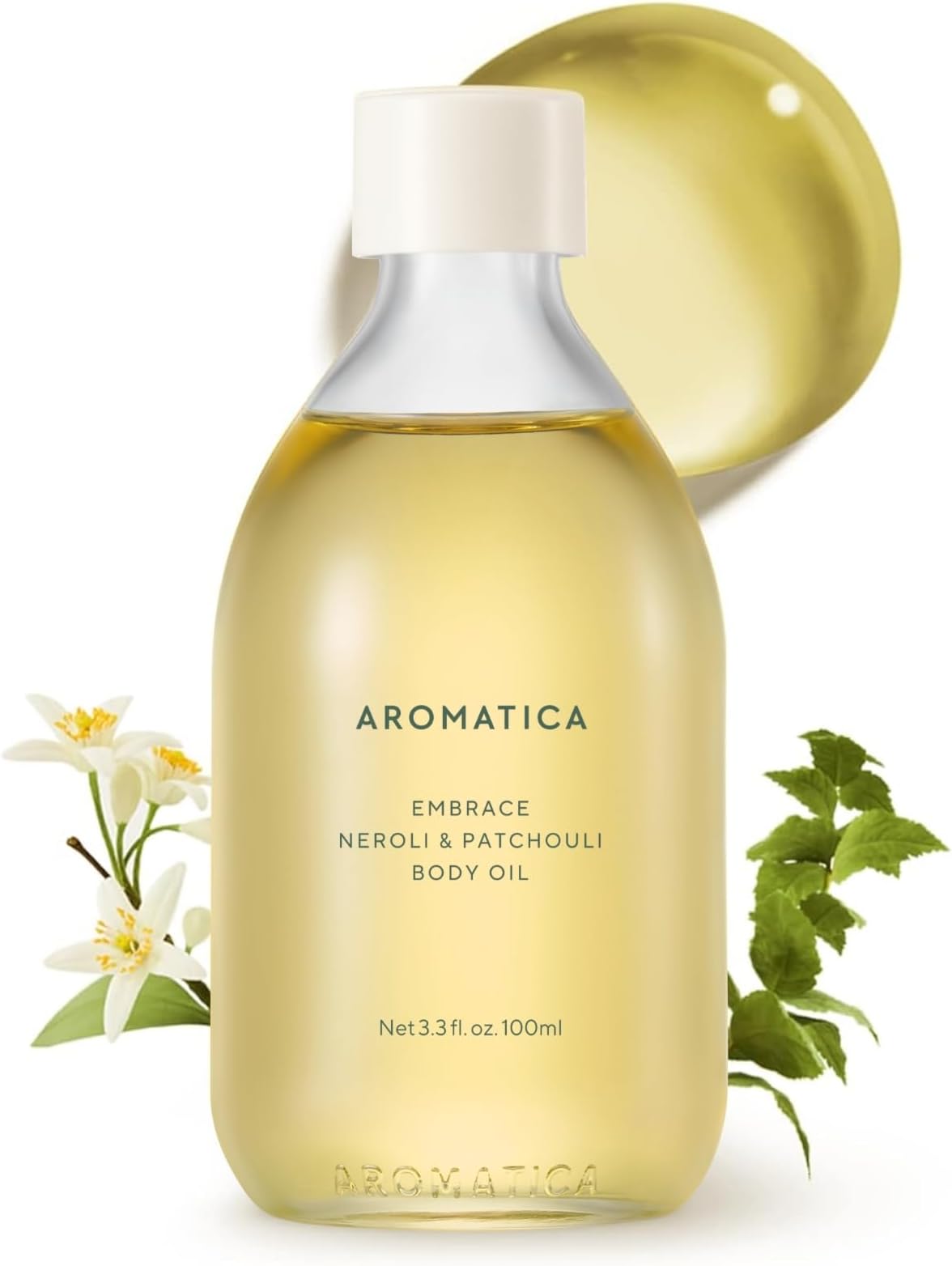 Embrace Body Oil Neroli & Patchouli - 100ML / 3.38 fl. oz. - Aromatherapy Massage Oil
