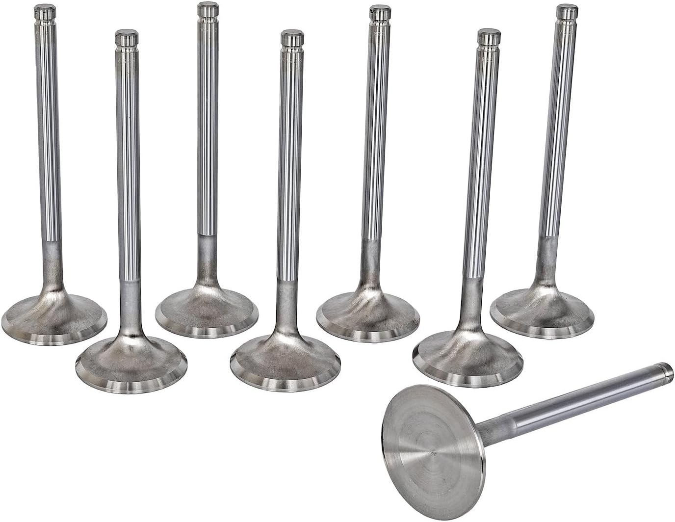 JEGS 514158 Performance Stainless Steel Exhaust Valves GM LS Head Diameter: 1.60