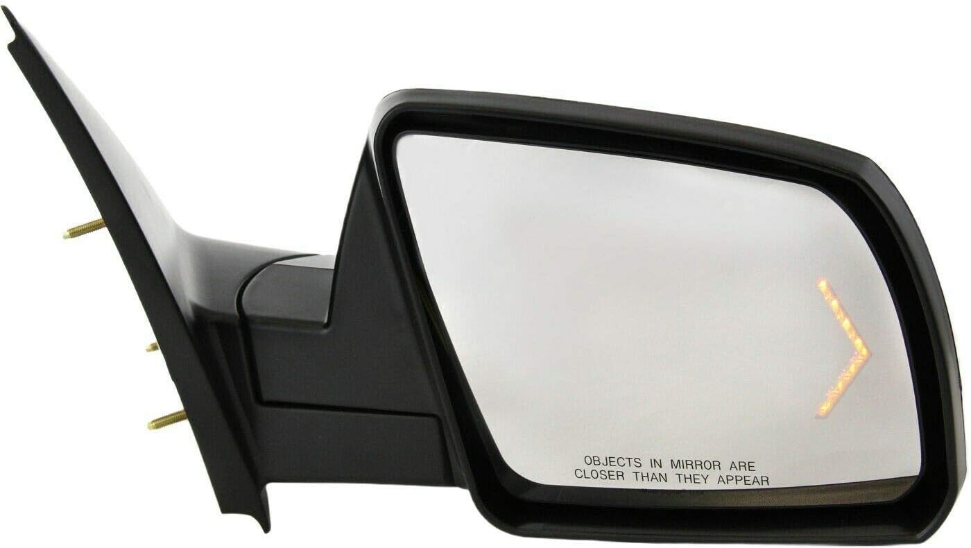 Mirror Passenger Side Power Chrome For 2008-2013 Toyota Sequoia / 2007-2013 Tundra Direct Replacement
