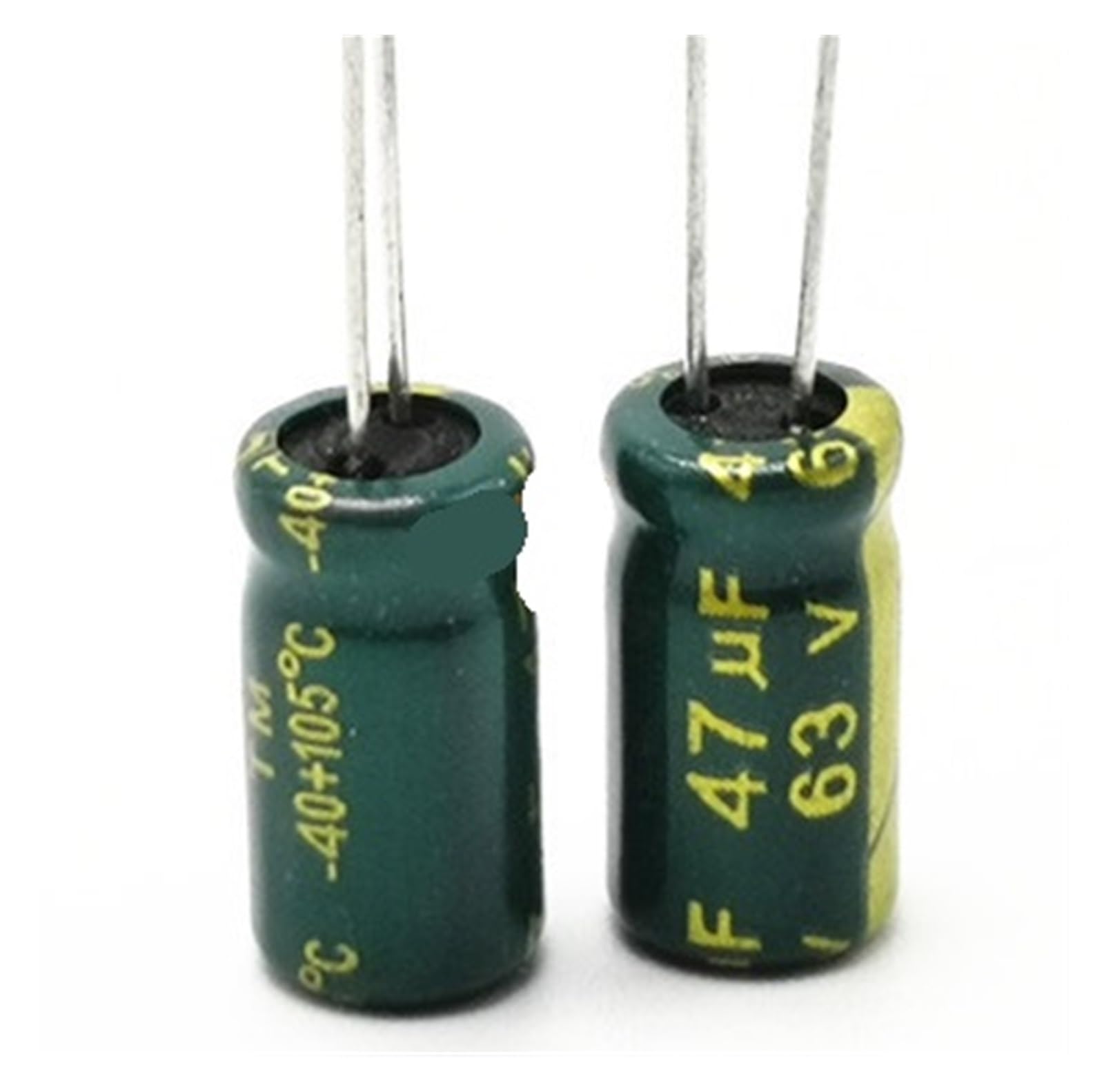 20 sztuk 63 V 47 UF 6 * 12 wysoka częstotliwość niska impedancja aluminiowy kondensator elektrolitowy 47 uf 63 V 20%