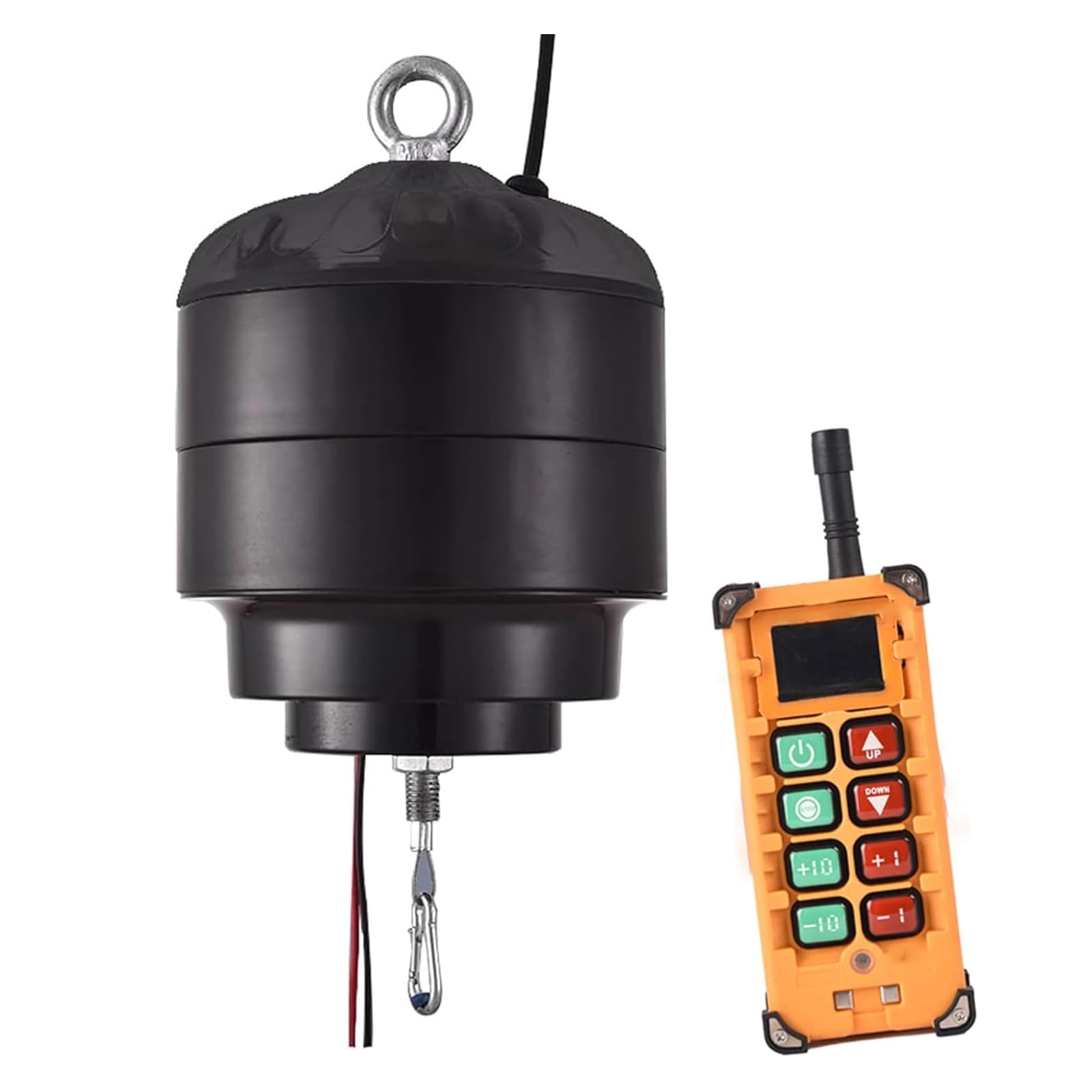 Alzalampadario Elettrico, Alzalampada in Vetro Telecomandato, Portata 4 kg