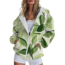 Hoodies for Women Zip Up Long Sleeve Hoodied Sweatshirt with Pockets Retro Graphic Women's Sweatshirt Trendy