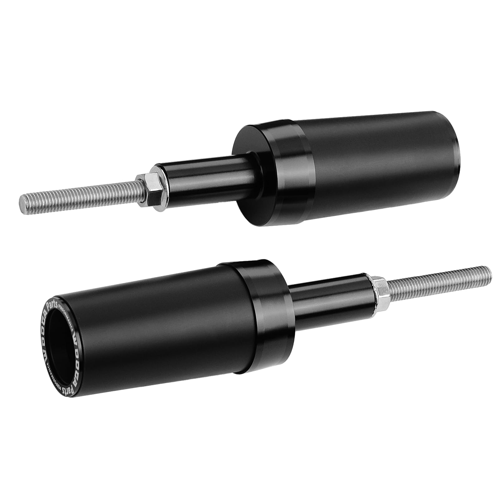 Sliders de cadre pour Honda Rebel 500 CMX500 (2017-2025) | Protection moteur et pare-chocs pour moto | Barres coulissantes CNC noires | Installation facile sans perçage