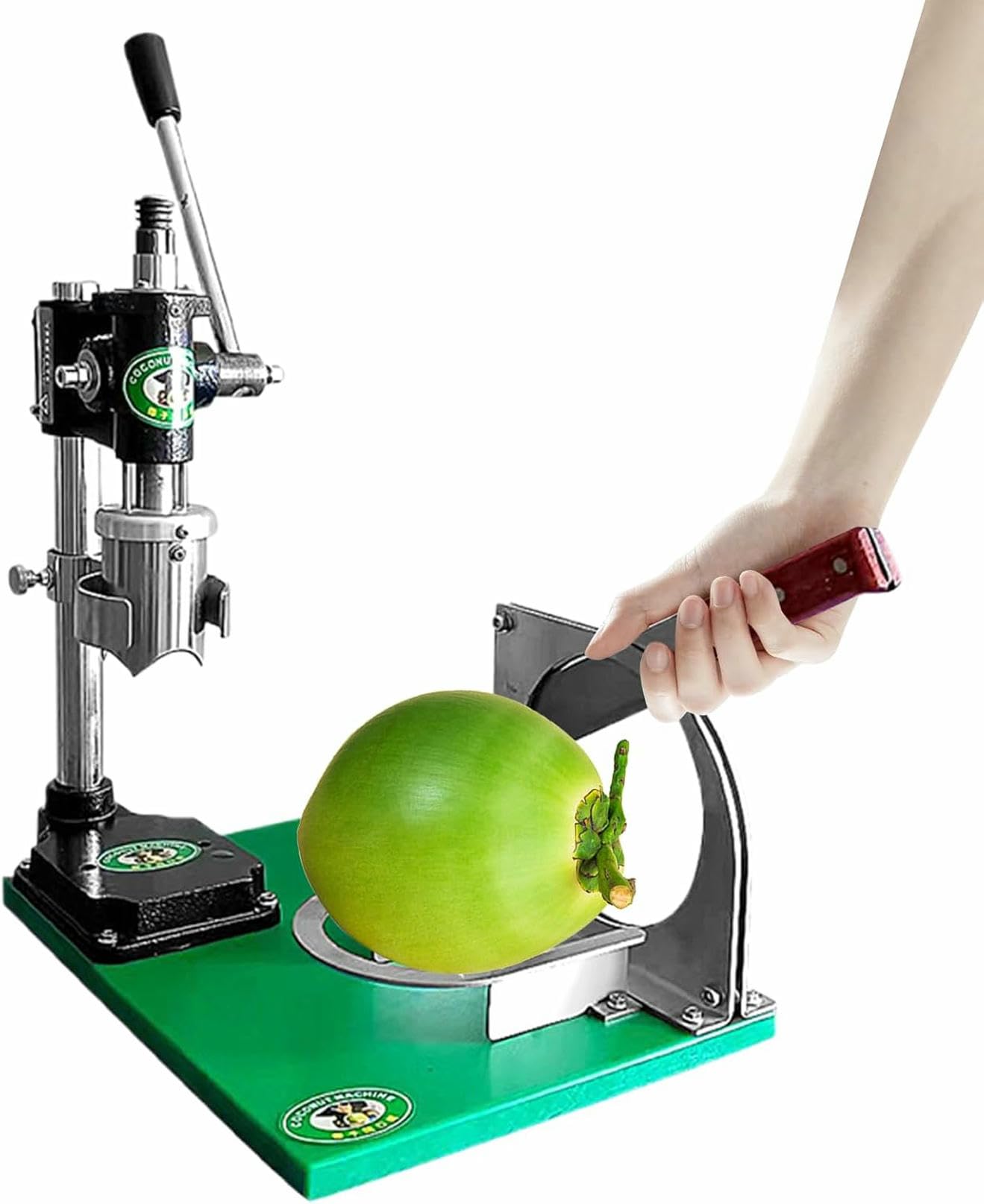 Pionowe narzędzie do otwierania kokosa, ręczne, magazynów warzywnych, użytku domowego w obiektach komercyjnych(Single Handle)