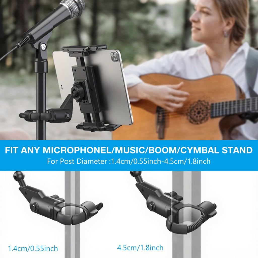 Phone Stand for Mic - Tablet Mount -5