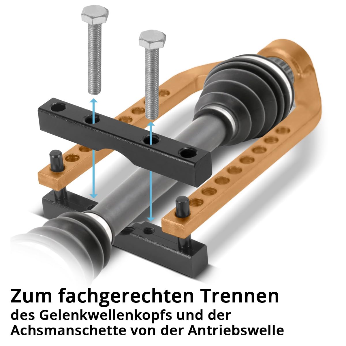 Extractor Eje Coche El Mantenimiento En Ejes Articulados De Accionamiento.  Ejes Cardan Desbrozadora Con Ruedas