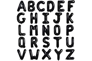 Toniful Balloons Letters: Express Yourself with Customizable Words