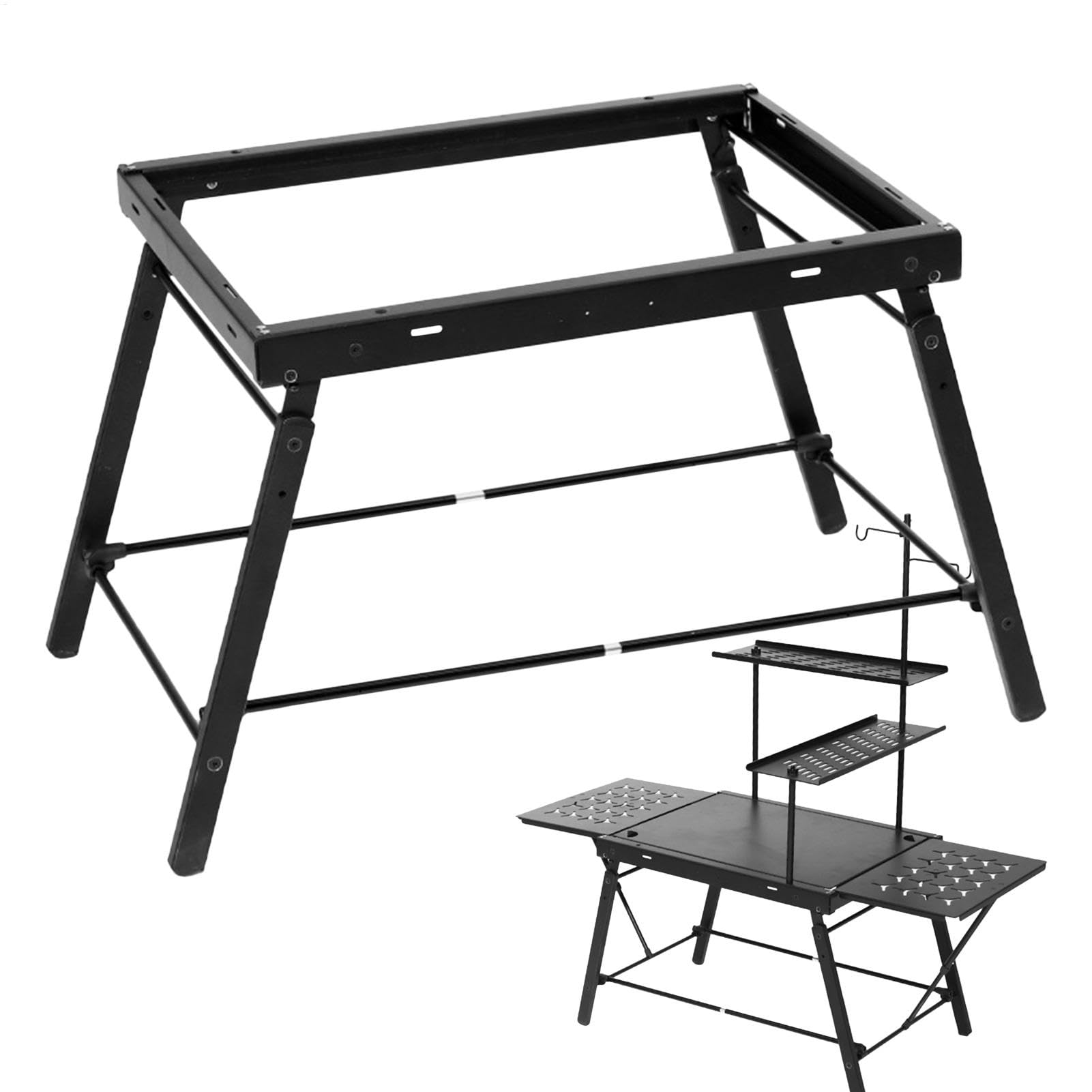 Table pliante pour le camping et pique-nique en famille au bord du lac et en forêt