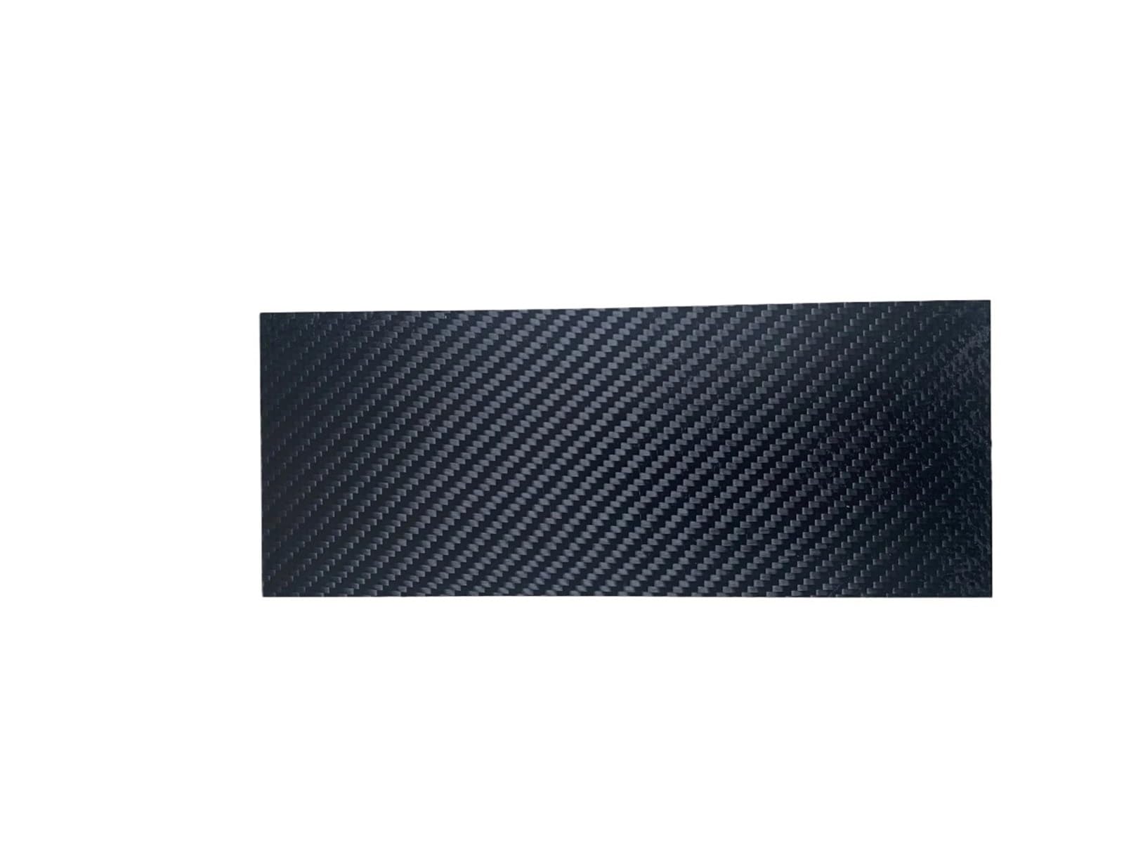 Arkusze z włókna węglowego, Arkusz z włókna węglowego 3K, czarny, 100 mm na 250 mm, grubość 0,5-5 mm(3.0mm twill matte)